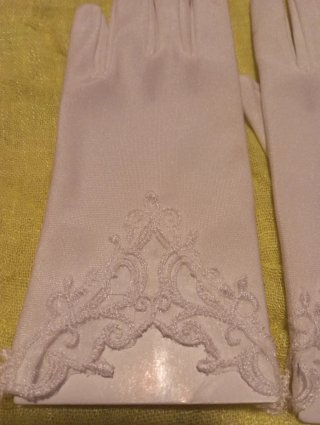 Vestido de comunión blanco con bolero