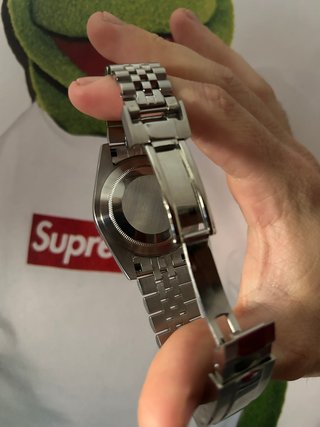 Reloj Seiko Mod Datejust Automático (NH35, Zafiro)