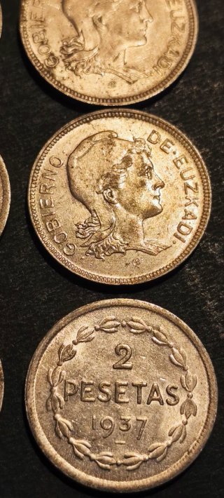 2 Pesetas 1937