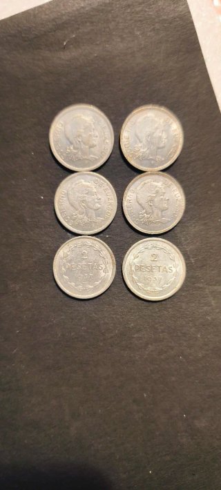 2 Pesetas 1937