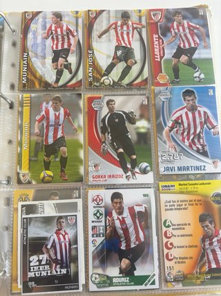 Lote cromos Athletic Club Fernando Llorente