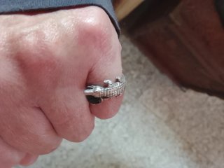 Anillo de plata