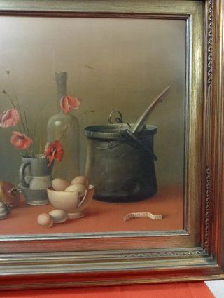 Olio su tavola Proferio Grossi 1973