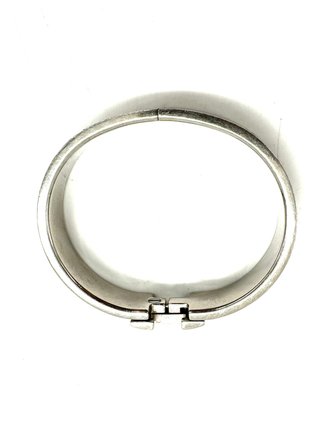Pulsera Hermès Clic Clac H Gris