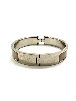Pulsera Hermès Clic Clac H Gris