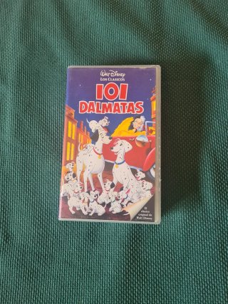 VHS 101 Dálmatas Clásicos Disney Español