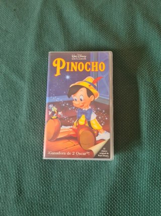 VHS Pinocho - Walt Disney Los Clásicos