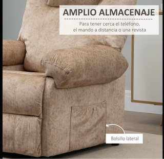 Sillón Relax Reclinable Manual Tapiz