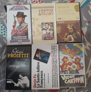 Film Originali In VHS Lotto 1 - 30 Pz