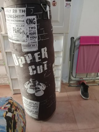 Saco de boxeo grande