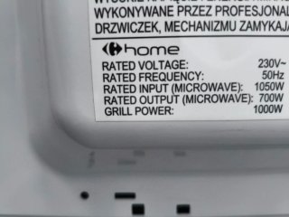 Microondas Blanco