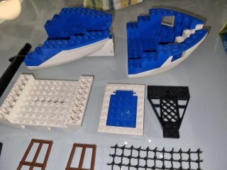 Set Lego 6280 Parti