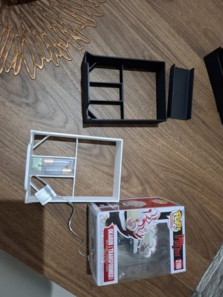 2 pz. Scaffale Espositore Funko Pop da Muro  led