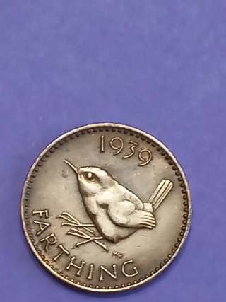 Moneda Farthing 1939