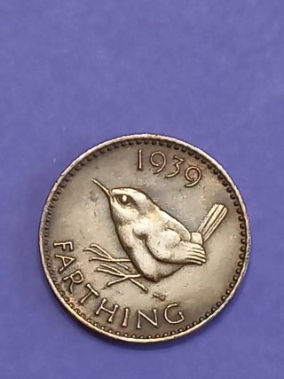 Moneda Farthing 1939