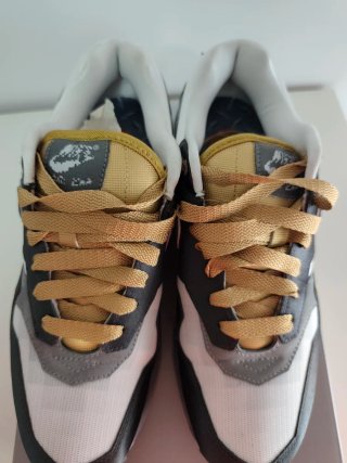 Nike Air Max 1 Big Head Poly Negro/Dorado/Gris