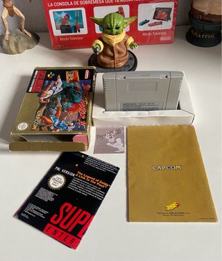 Street Fighter II Super Nintendo SNES PAL