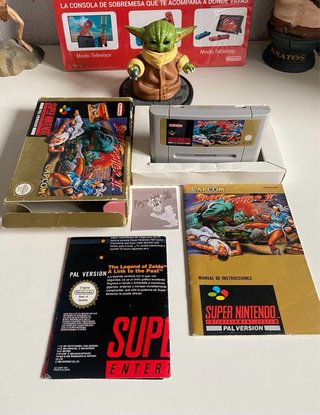 Street Fighter II Super Nintendo SNES PAL