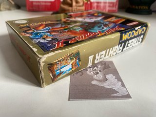 Street Fighter II Super Nintendo SNES PAL