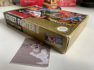 Street Fighter II Super Nintendo SNES PAL