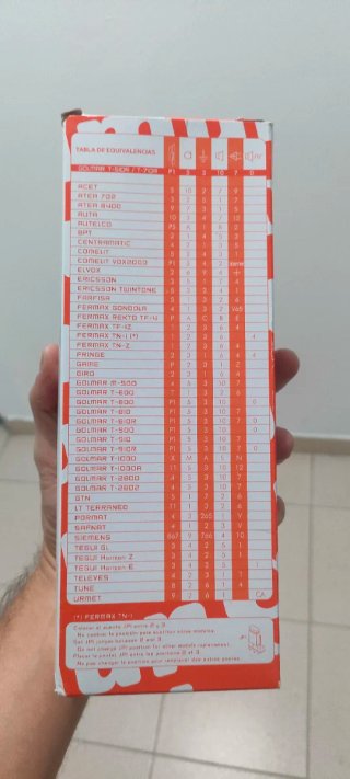 Telefonillo Golmar T-510R a estrenar