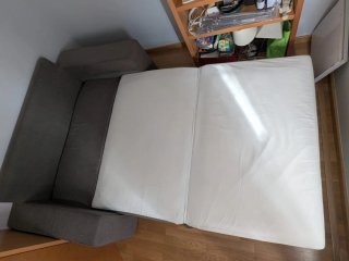Sofá-cama IKEA 2 plazas gris