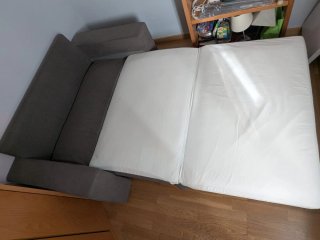 Sofá-cama IKEA 2 plazas gris
