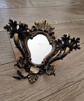 Lampade a parete vintage in ottone anni 60