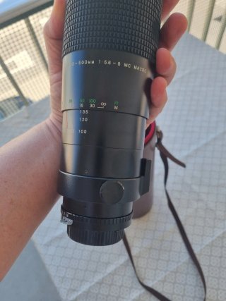 Super Cosina 100-500mm MC Macro Nikon