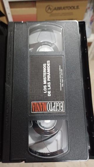 Lote 2 VHS Egiptomanía