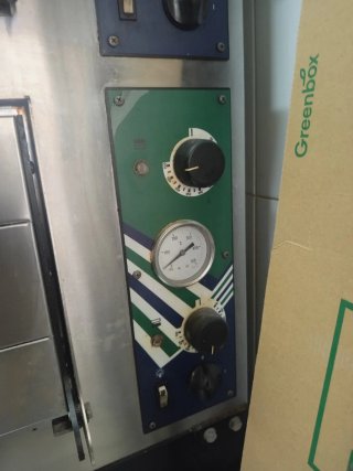 Horno profesional para pizzería.