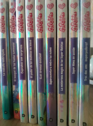 9 libros colección de las Ratitas