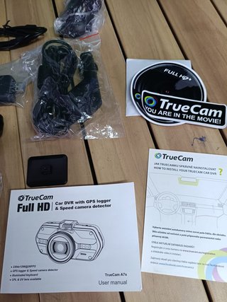 truecam A7S GPS Profesional Coche Dashcam 2 K