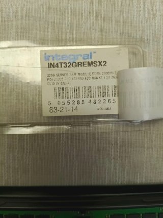 Memoria RAM Integral DDR4 32GB 2666MHz ECC REG