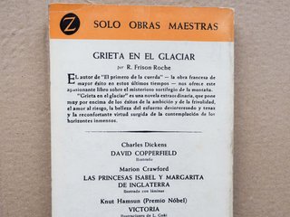 Grieta en el Glaciar de Frison-Roche (Ed. 1962)