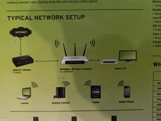 Router TP-Link TL-WR941ND N450 - Con Caja Original