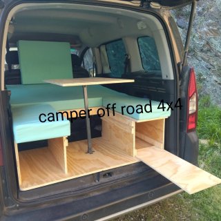 Mueble Camper para Rifter, Kangoo, Citan