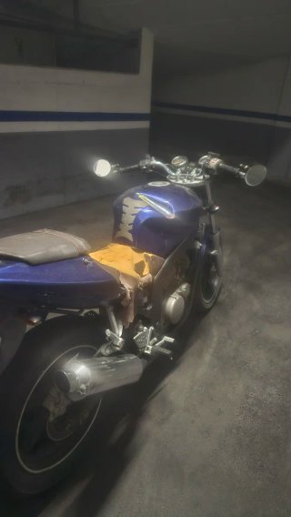 Hyosung GT Comet 125 Naked 2005 Azul