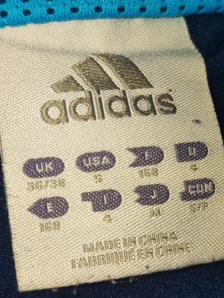 Felpa Adidas Nera e Blu Taglia M