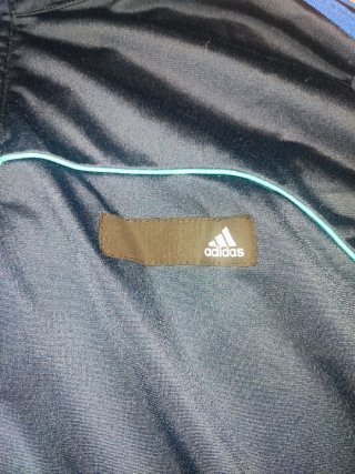 Felpa Adidas Nera e Blu Taglia M