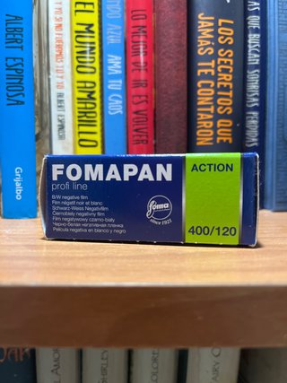 Carrete Fomapan 400/120 B/N