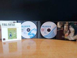 Lote 3 juegos Final Fantasy PS1