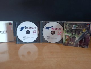 Lote 3 juegos Final Fantasy PS1