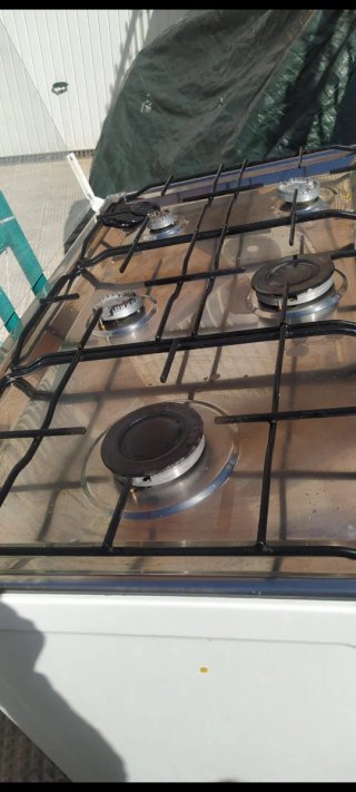 Cocina de gas con horno
