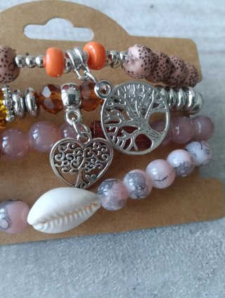 Set 5 Bracciali Fashion Jewelry