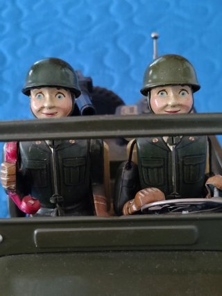 Jeep Ranger anni 50' giocattolo