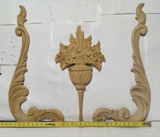 Apliques de madera para restaurar