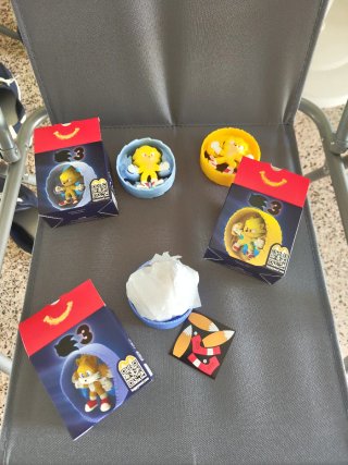 Lote Juguetes Sonic 3 Sega McDonalds