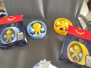 Lote Juguetes Sonic 3 Sega McDonalds