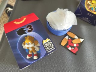 Lote Juguetes Sonic 3 Sega McDonalds